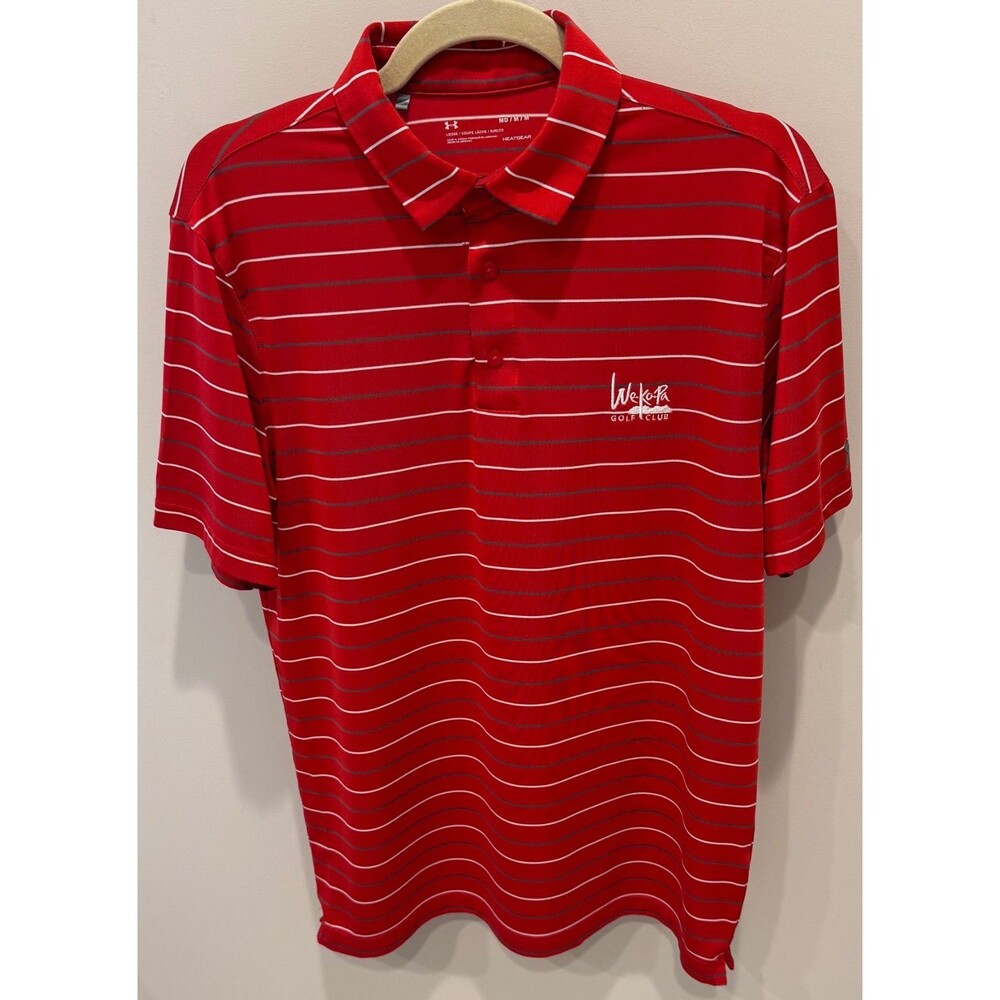 We-Ko-Pa Golf Club AZ - Under Armour Golf Shirt - Men's Size Medium - Red